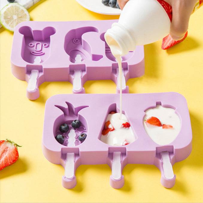 Creative Silicone Ice Cream Mold - Shop Jobie