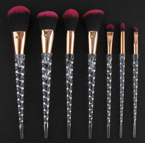 Spot 7 Crystal Makeup Brush Set