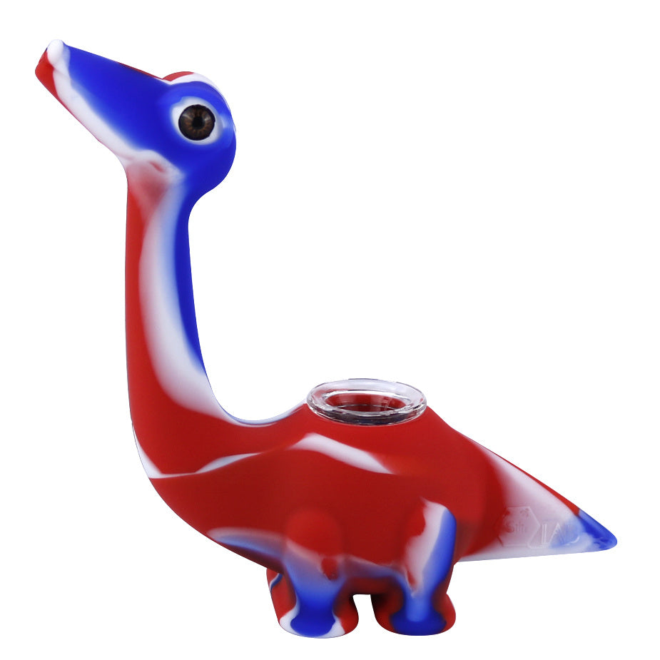 Silicone Dinosaur Pipe - NOT A TOY