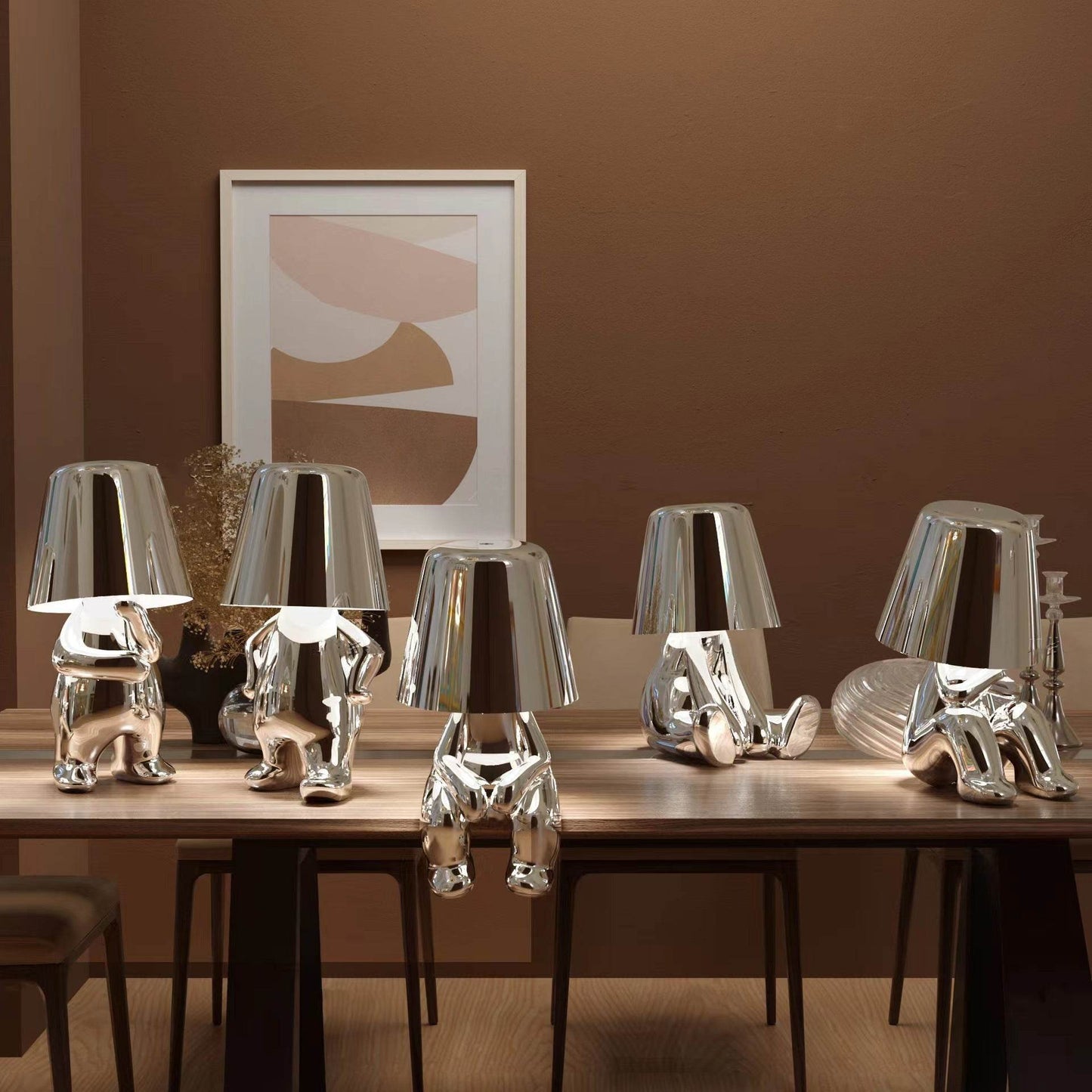 Playful Thinker's Statuette & Ambient Lamp - Shop Jobie