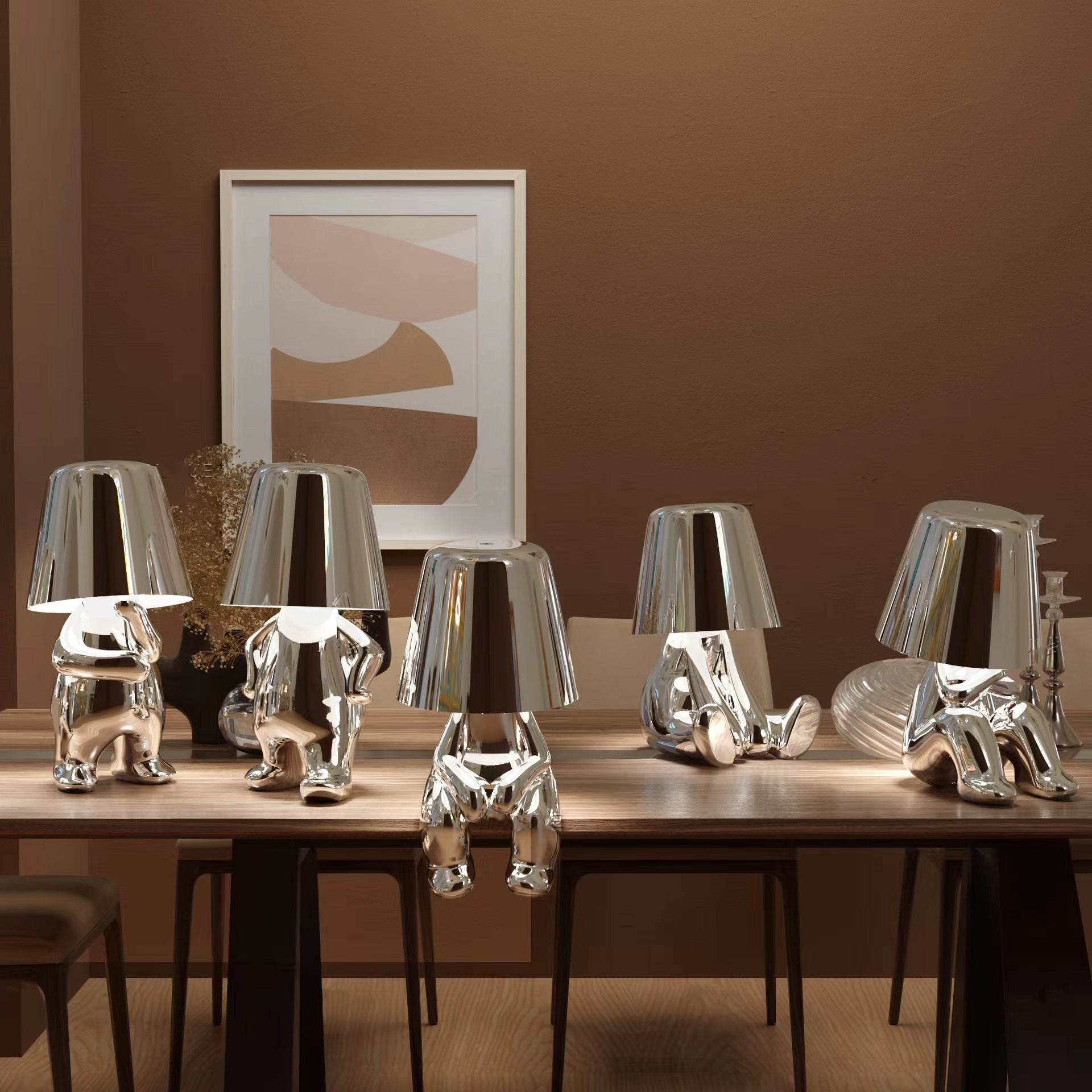 Playful Thinker's Statuette & Ambient Lamp - Shop Jobie