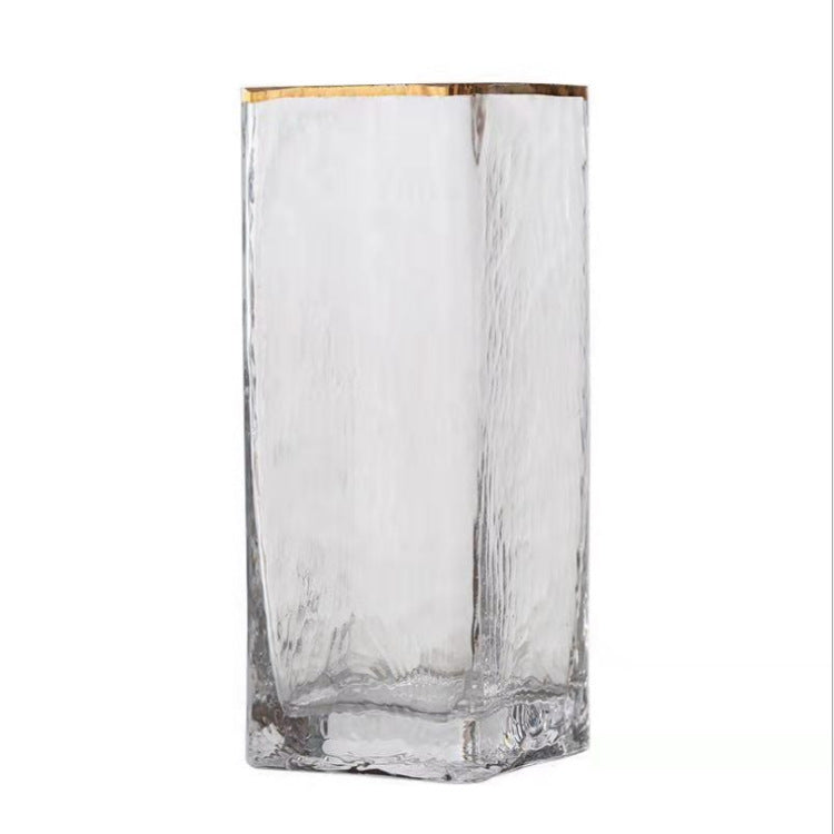 Transparent Gold-painted Glasses/Vases