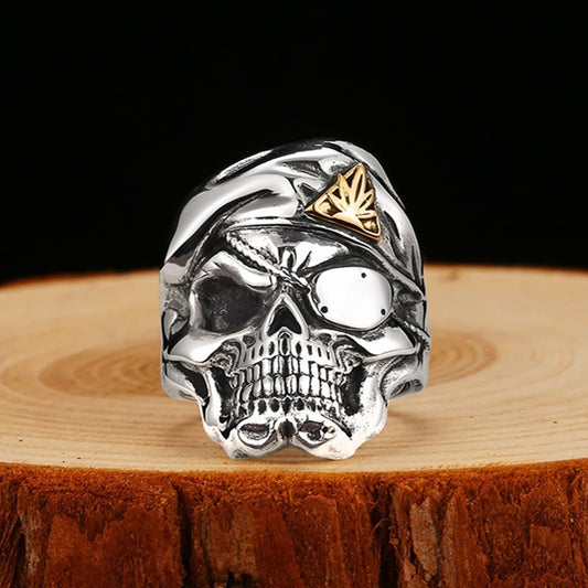 925 Sterling Silver Skull Ring