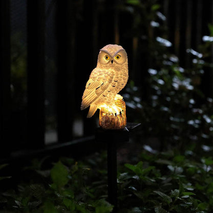 Solar Power LED Owl Lawn Light - Shop Jobie