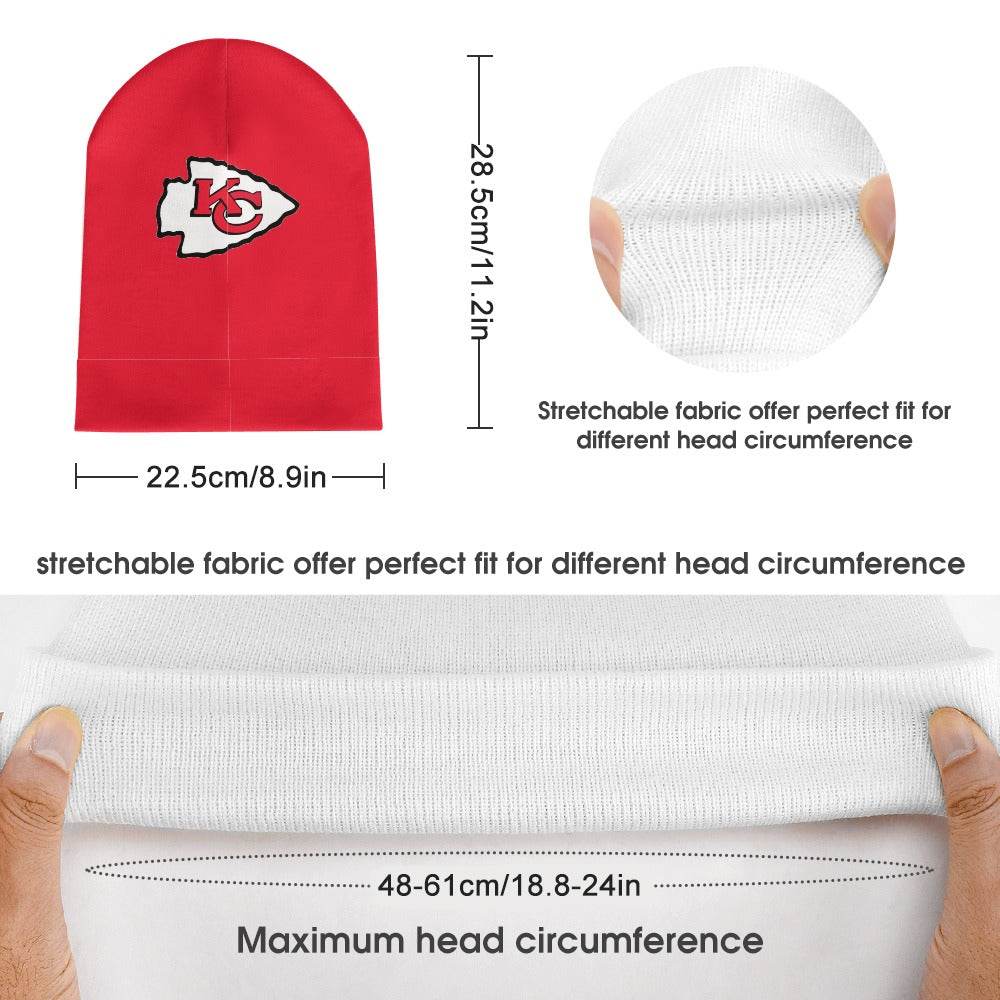 KC Chiefs Knitted Hat - Shop Jobie