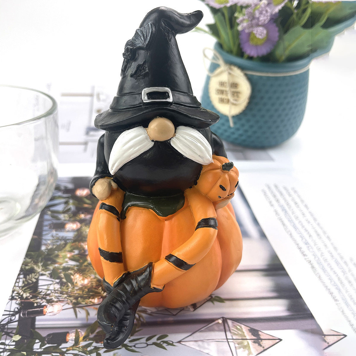 Halloween Pumpkin Gnome