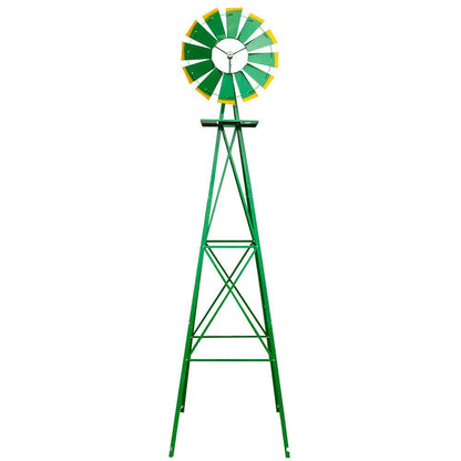 Windmill - 8FT Green Garden Windmill - Shop Jobie