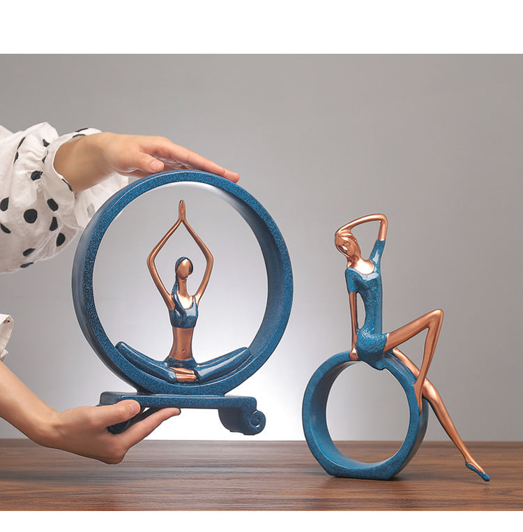 Yoga Girl Figurines