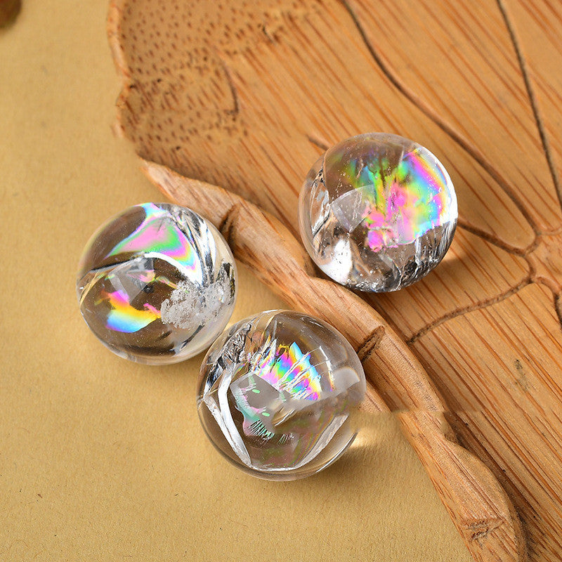 Rainbow White Crystal Ball