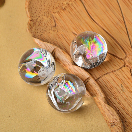 Rainbow White Crystal Ball