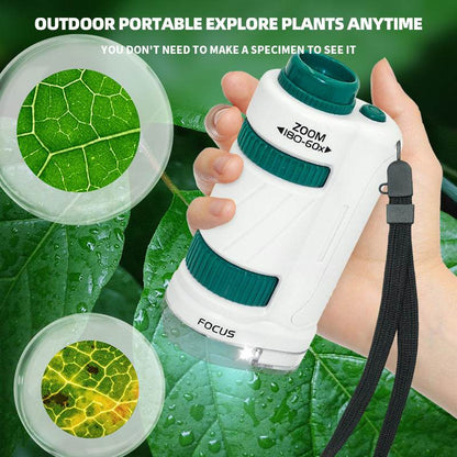 Kid's STEM Portable Handheld Microscope - Shop Jobie