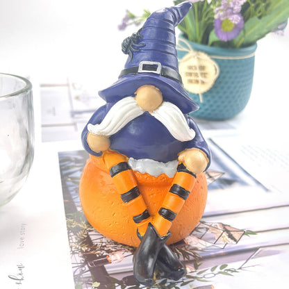 Halloween Pumpkin Gnome