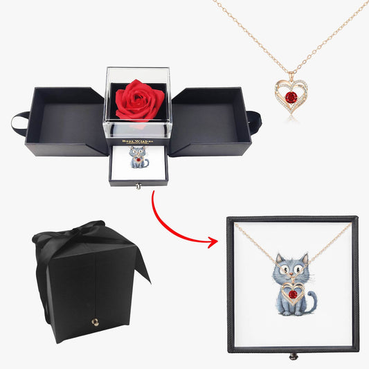 Heart Birthstone Necklace For Mom - Shop Jobie