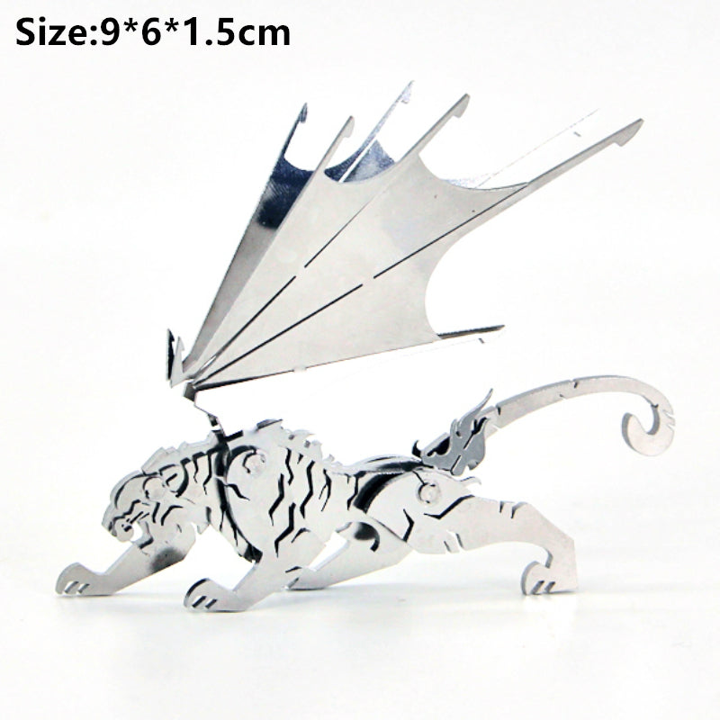 DIY Stainless Steel Golem - Art Model 3D Metal Puzzle