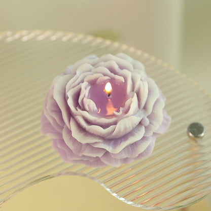 Peony Shaped Aromatherapy Candle