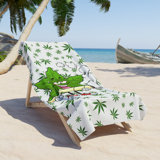 Weed Beach Towel