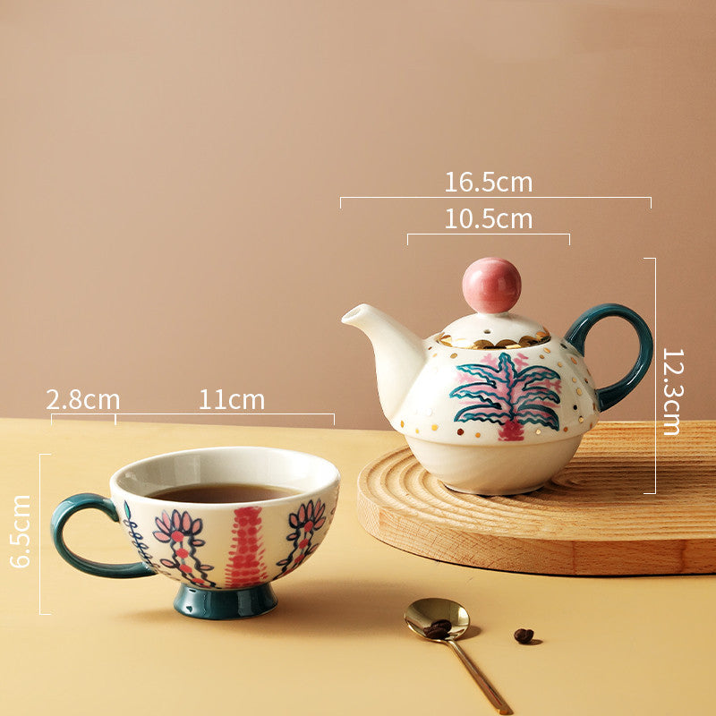 Teapot Cup Set