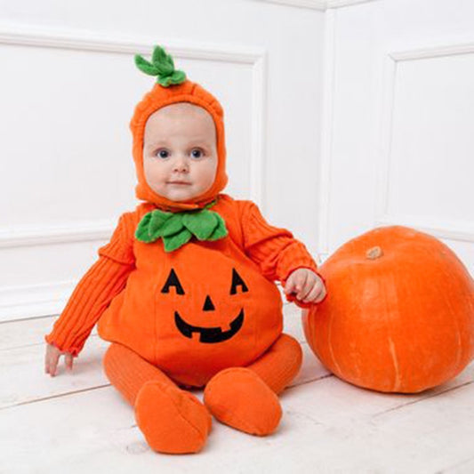 Baby Halloween Costume Pumpkin