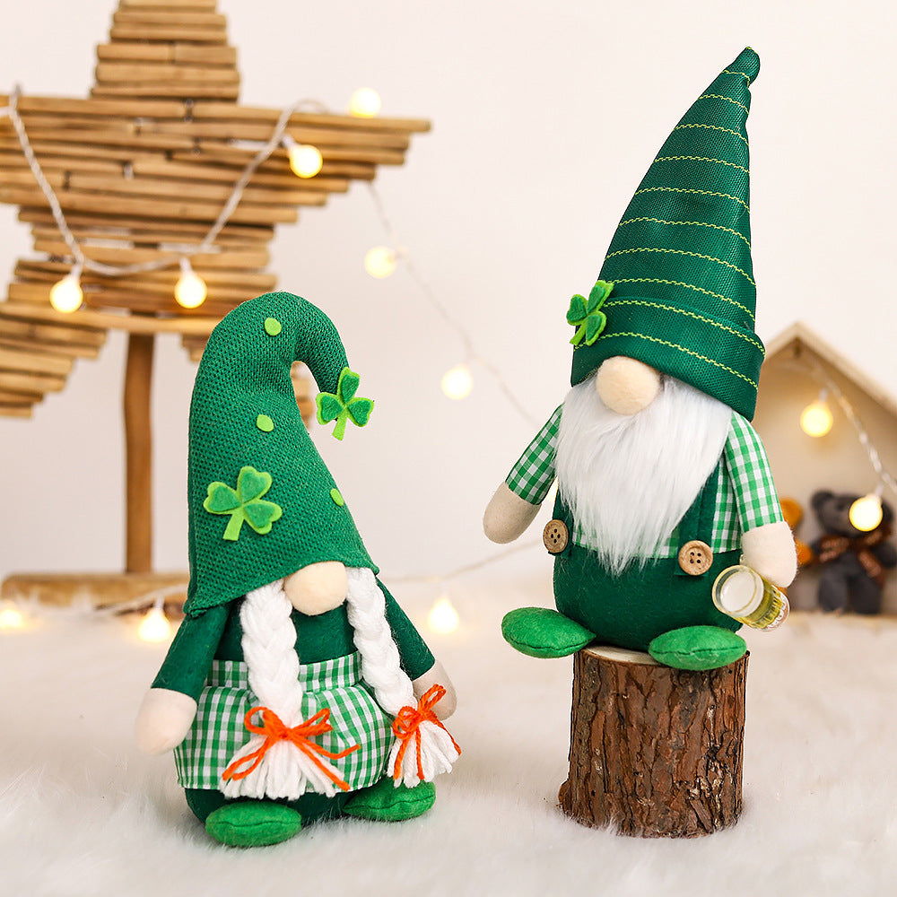 Irish Day Braid & Beard Gnome Party Decorations