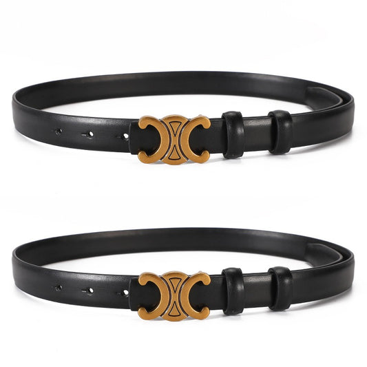 Genuine Leather Western Belt