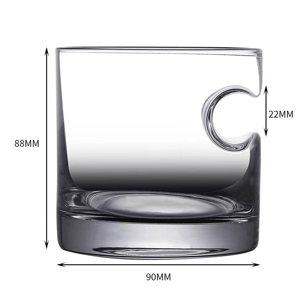 Crystal Whiskey Glass & Cigar Holder - Shop Jobie