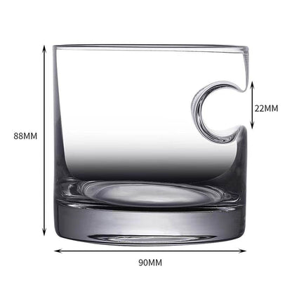 Crystal Whiskey Glass & Cigar Holder - Shop Jobie