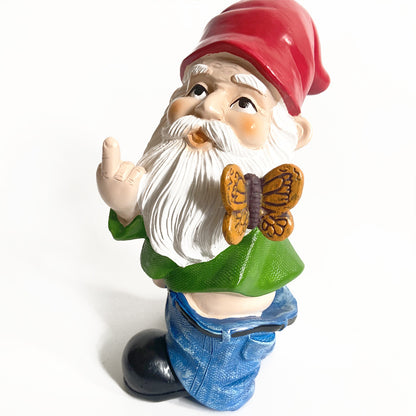 "Naughty" Elf Resin Tree Statues