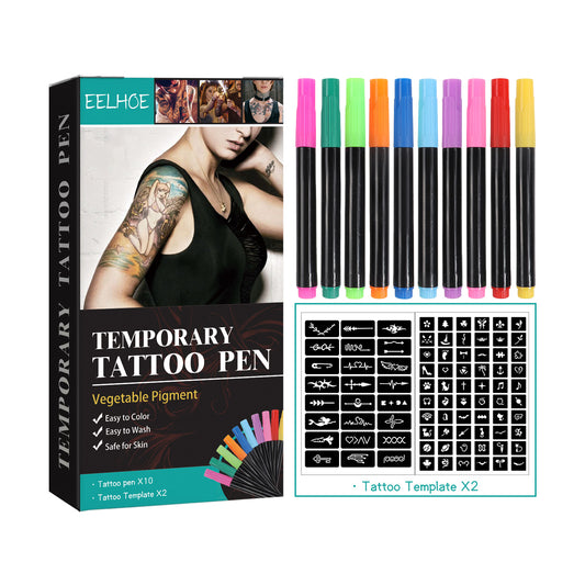 EELHOE Temporary Tattoo Pen Set