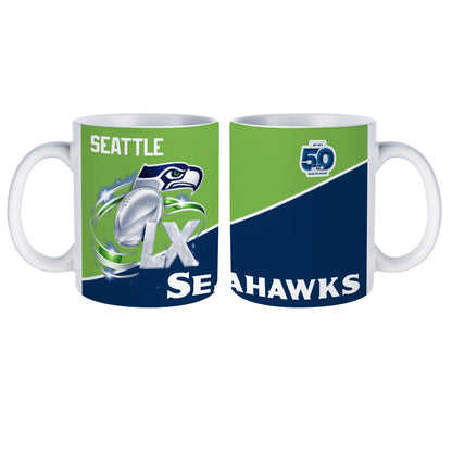 Seattle Seahawks LX Super Bowl Champ Mug
