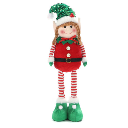 Telescoping Christmas Elf Dolls