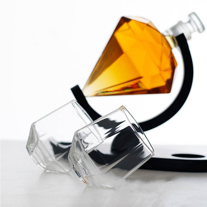 Diamond Whiskey Wine Set - Shop Jobie