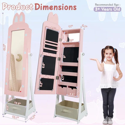 Pink Rabbit Jewelry Cabinet