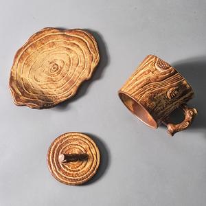 Stump Stoneware Coffee Mug