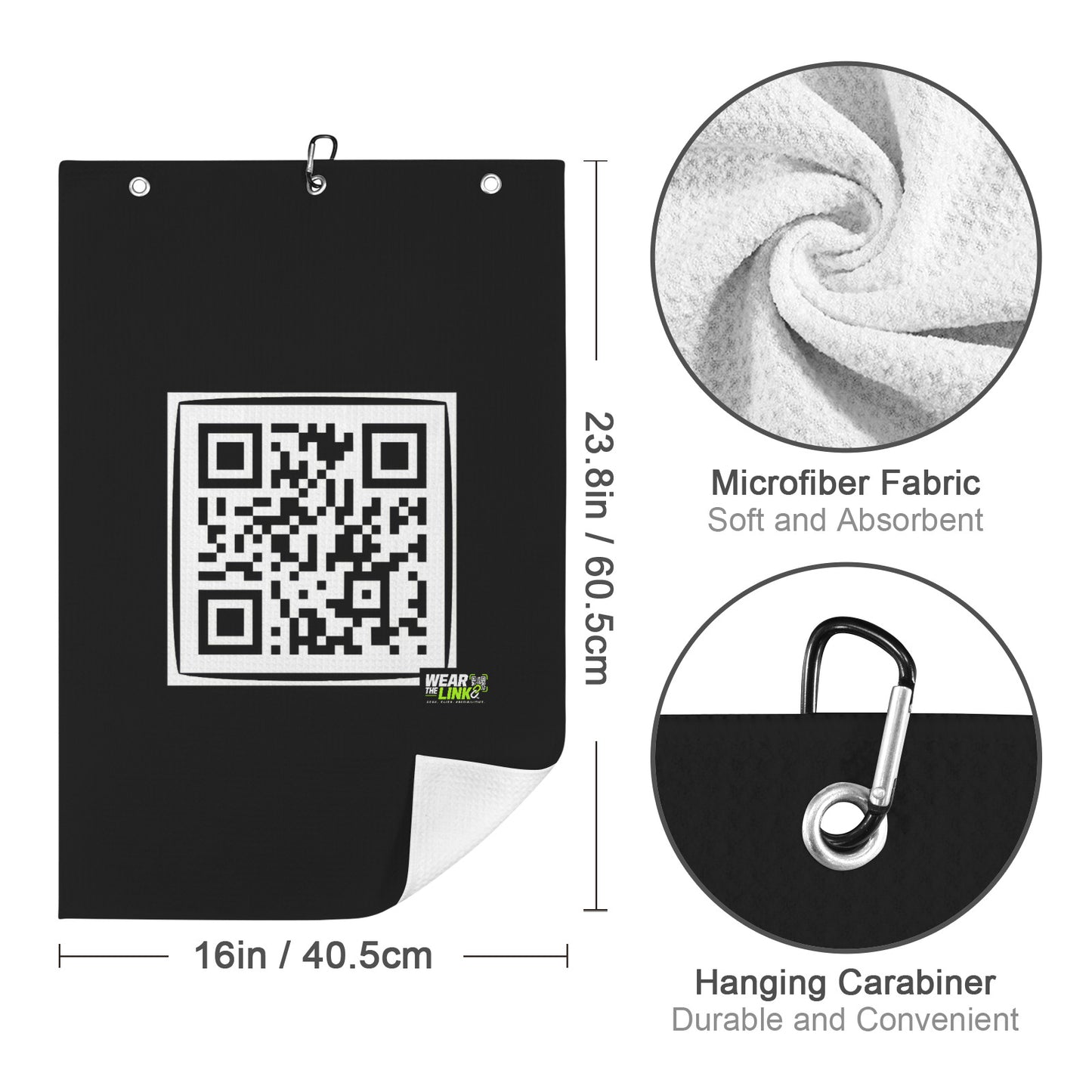 Wear The Link Golf Towel