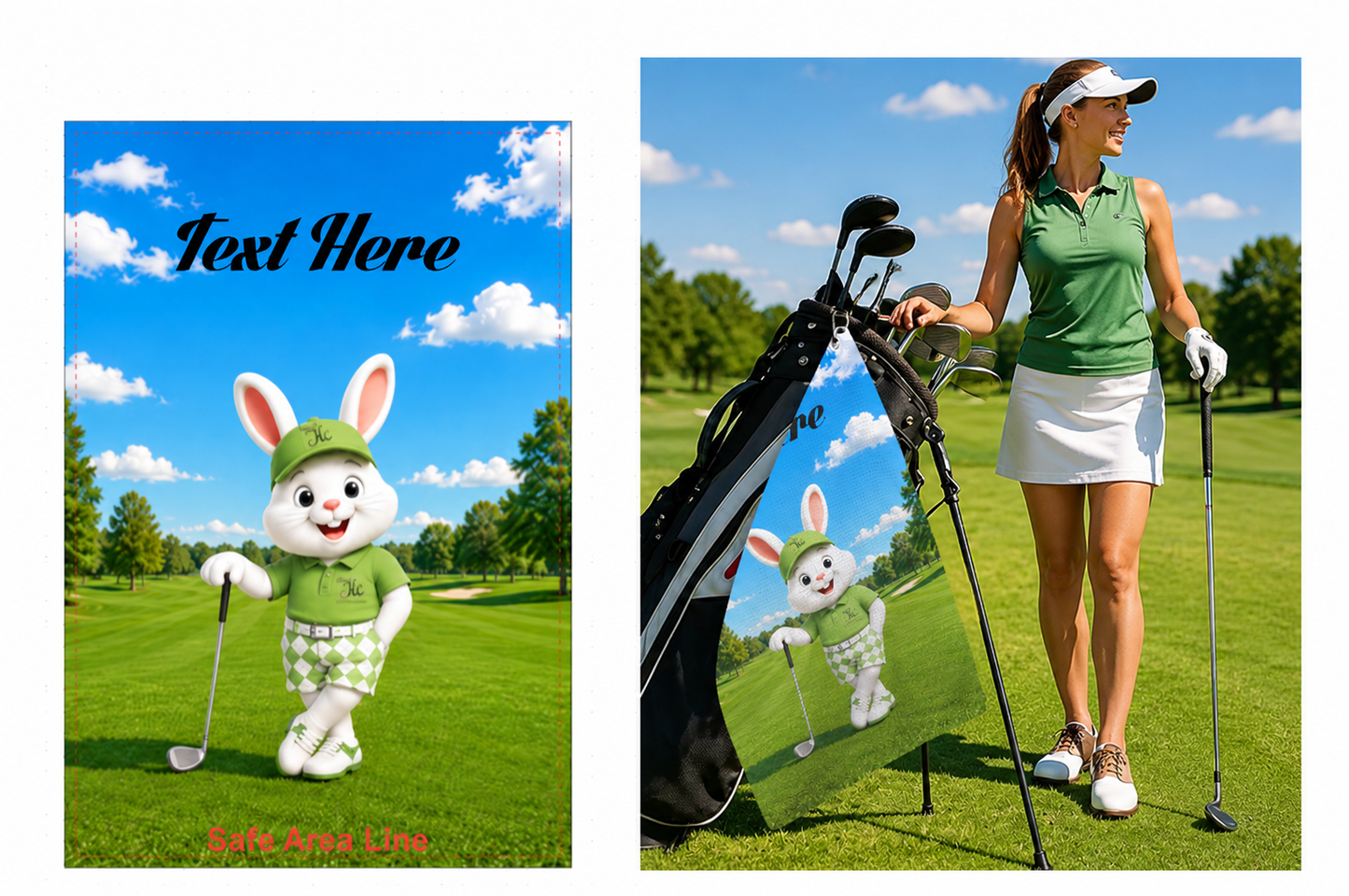 Custom Microfiber Golf Towels