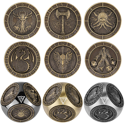 6-pk DND Dice Wheel Gift Box Set