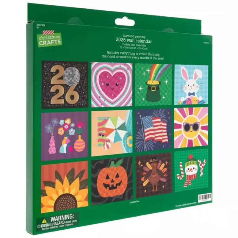 Wall Calendar DIY Diamond Painting Kit