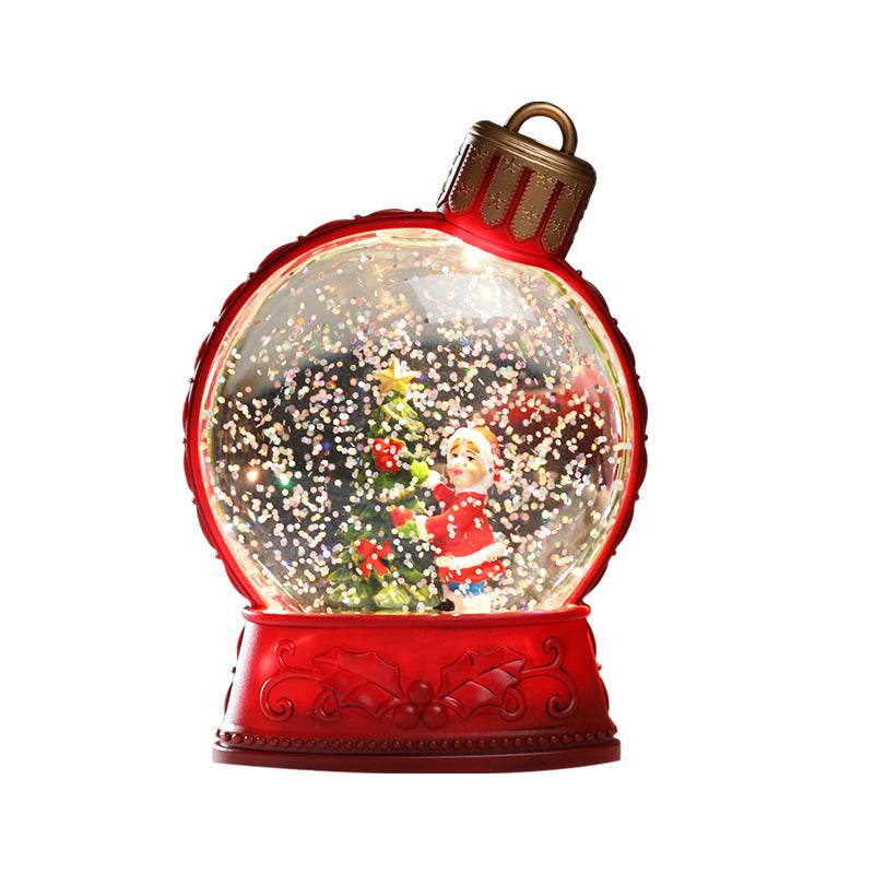 Holiday Faux Snow Globe LED Decor - Shop Jobie