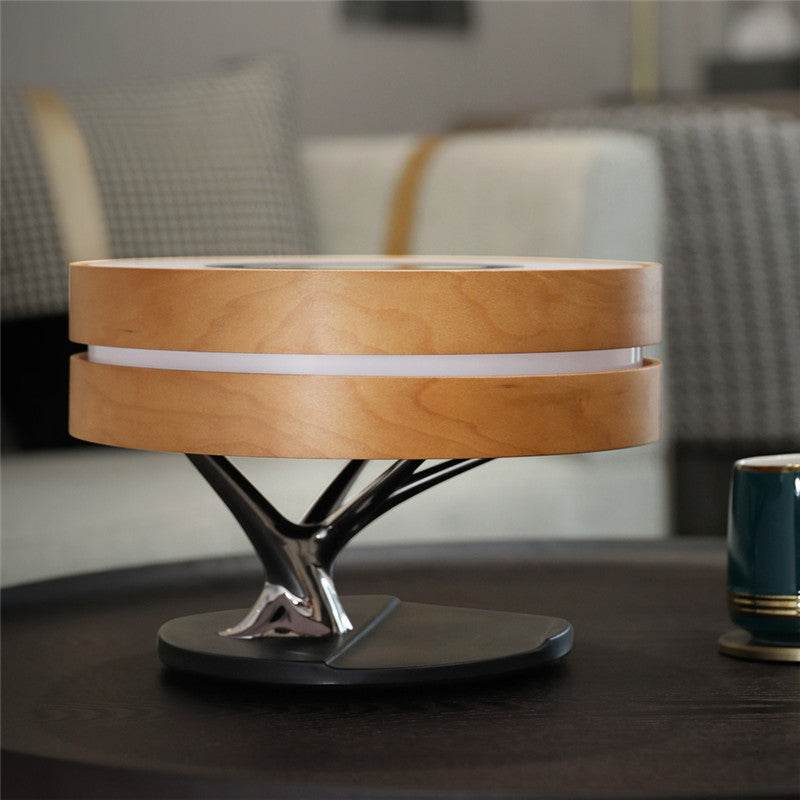 Round Intelligent Music Bluetooth Speaker Lamp - Shop Jobie
