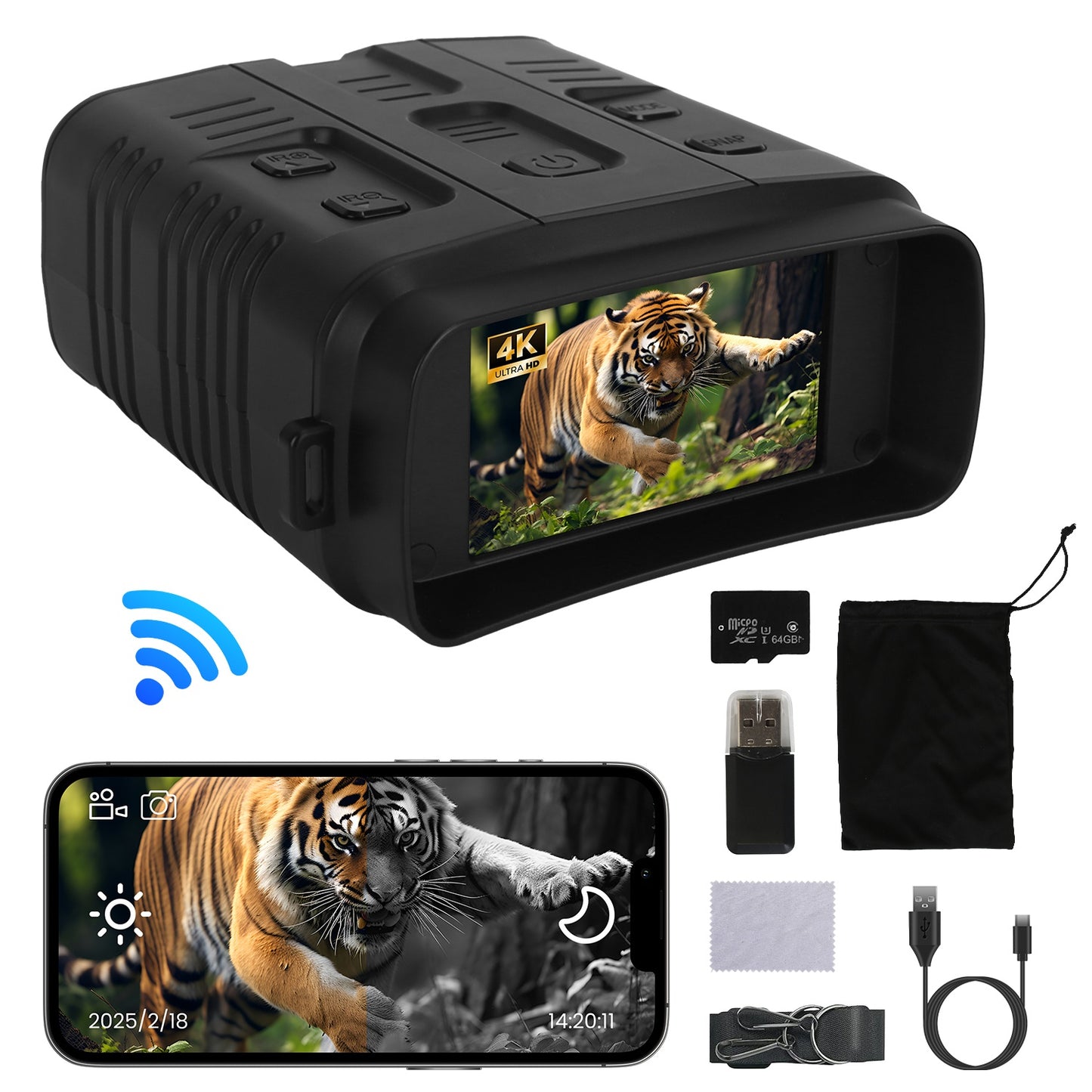 4K Night Vision Goggles