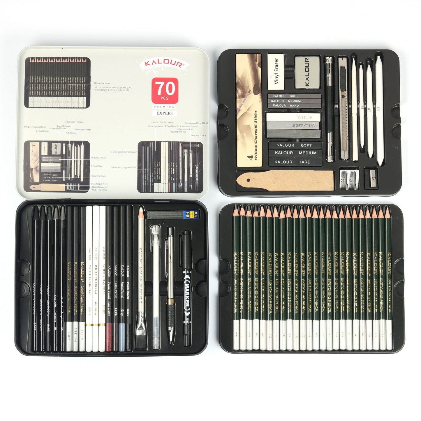 70 Pieces Set Art Supplies