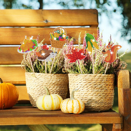 Fall Decor DIY - Small Diamond Gem Painting Art Kit