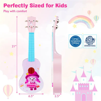 21" Beginners Ukulele - Boost Your Kids Musical Imagination !