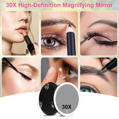 30X Magnifying Mirror w/Light