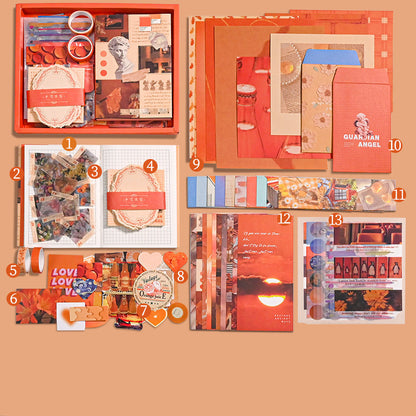 155-piece Gift Box Notebook Set