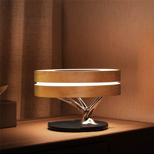 Round Intelligent Music Bluetooth Speaker Lamp - Shop Jobie