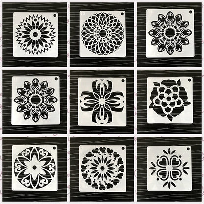 48 Mandala Stencils