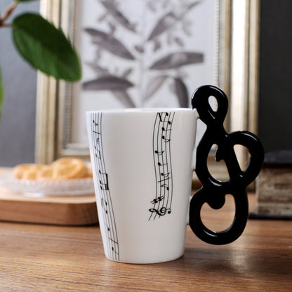 Ceramic Musical Note Mug