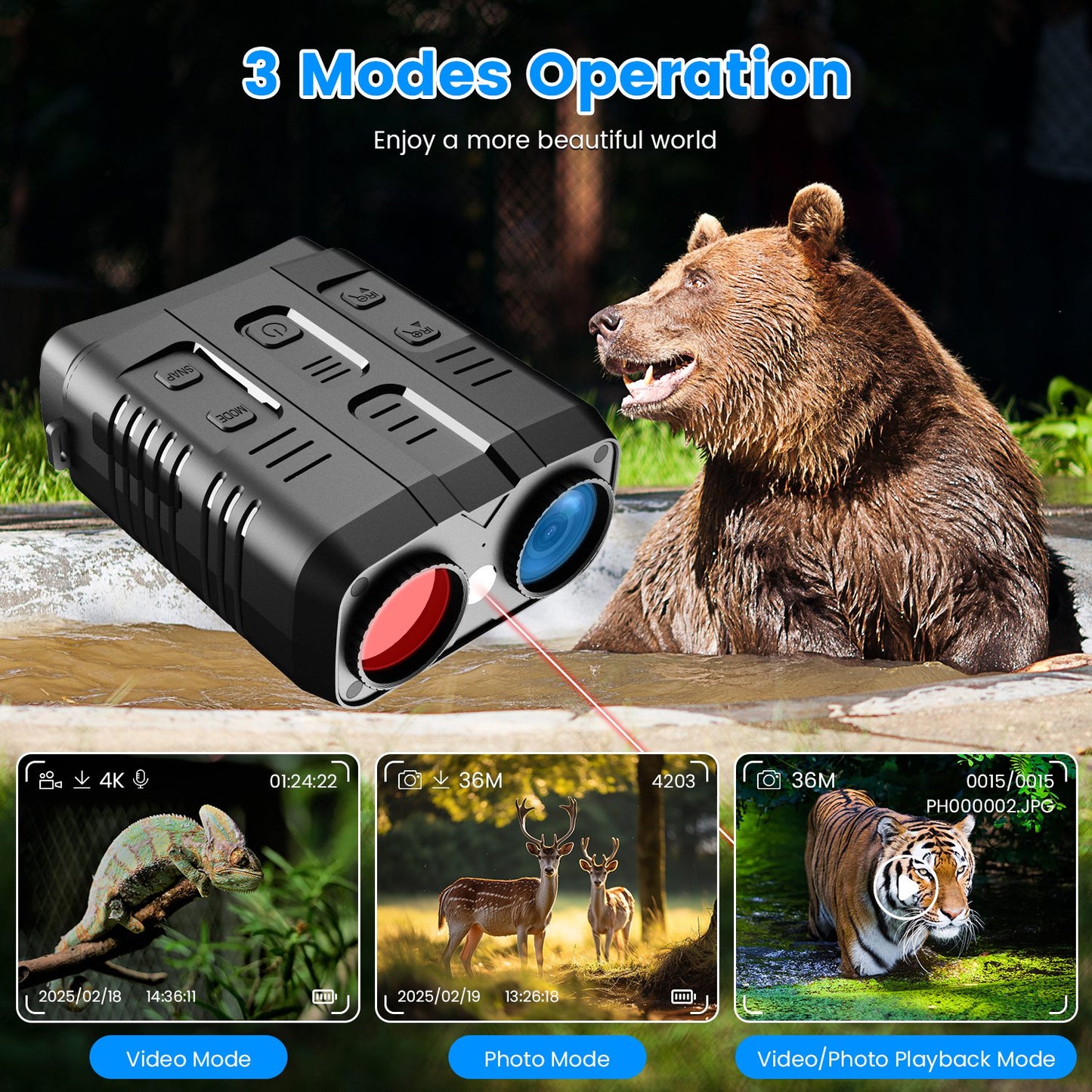 4K Night Vision Goggles