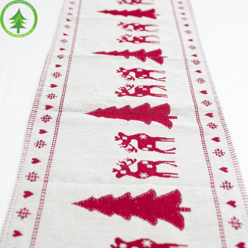Christmas Elk and Snowman Table Runners - Shop Jobie